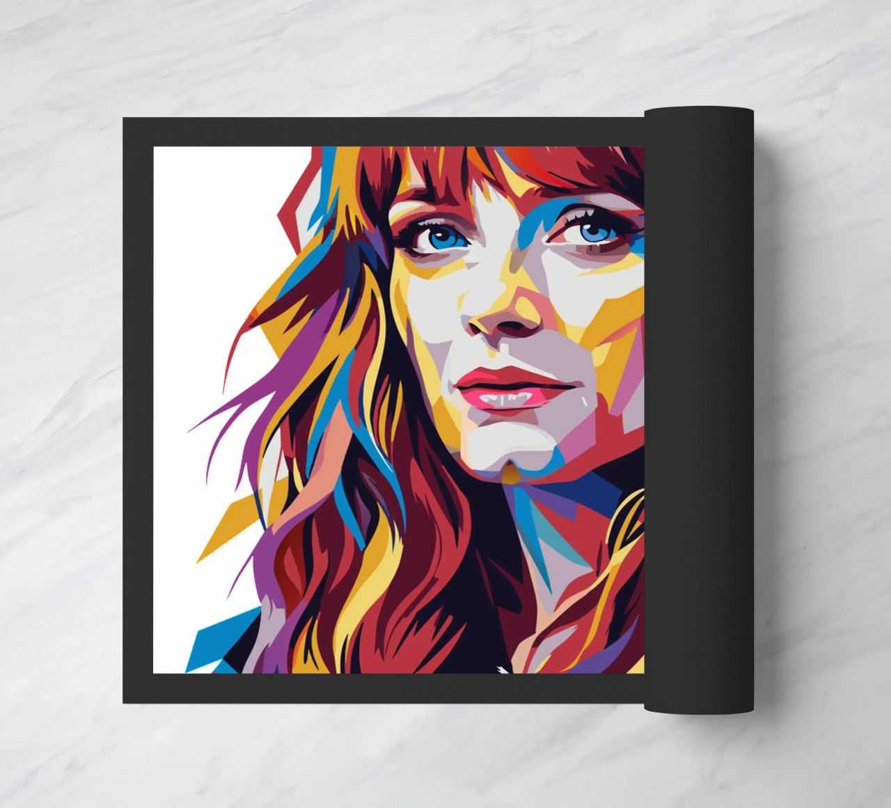 Florence and The Machine in WPAP Pop Art zerbino da vectorartnesia
