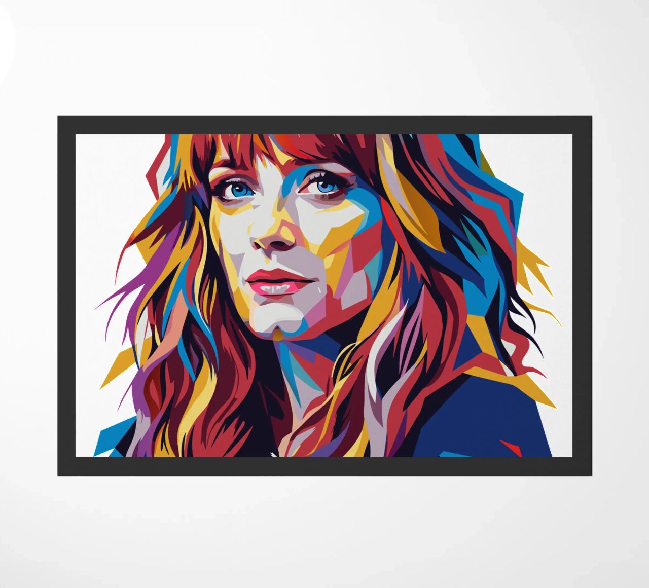 Florence and The Machine in WPAP Pop Art zerbino da vectorartnesia