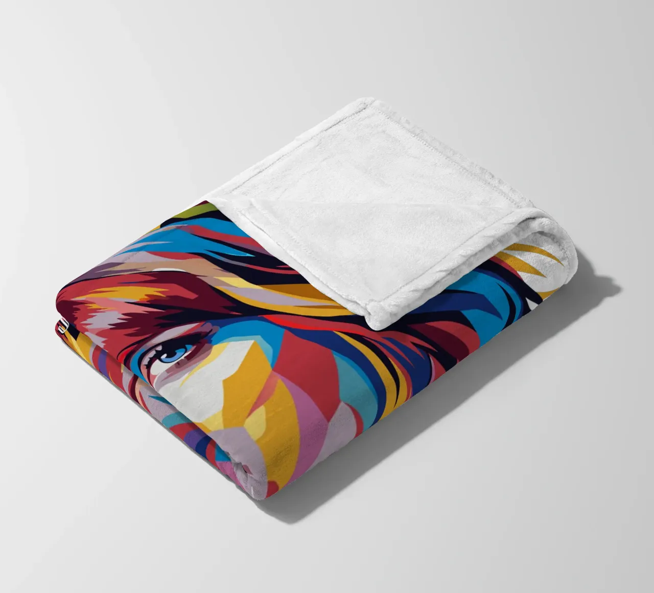 Florence and The Machine in WPAP Pop Art coperta in pile da vectorartnesia