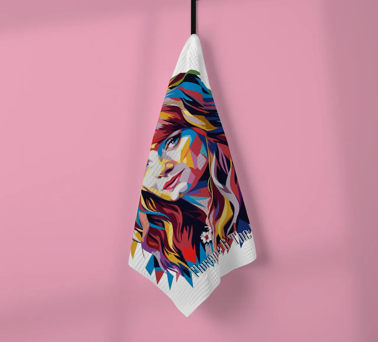 Florence and The Machine in WPAP Pop Art torchon de vectorartnesia