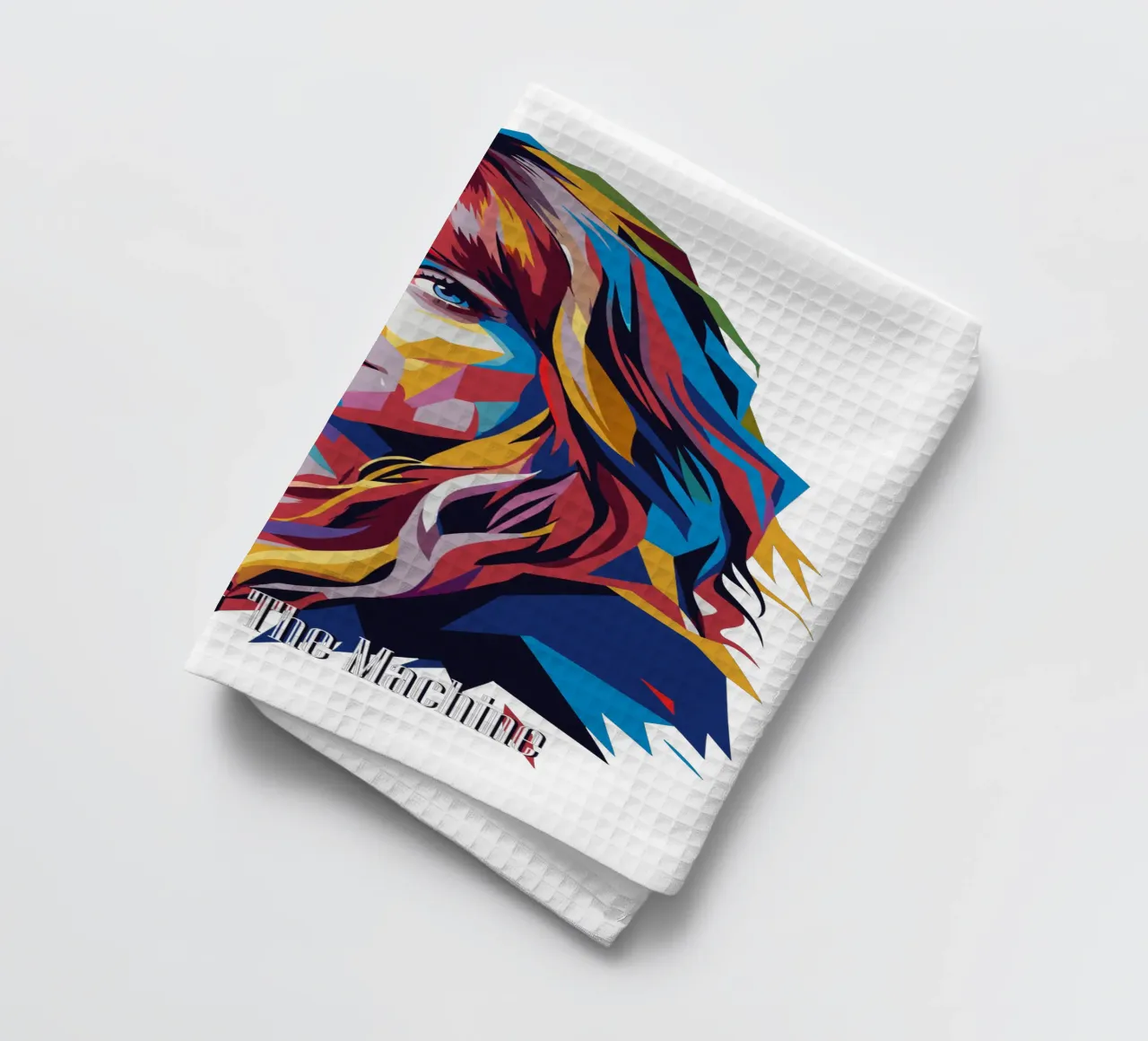 Florence and The Machine in WPAP Pop Art torchon de vectorartnesia