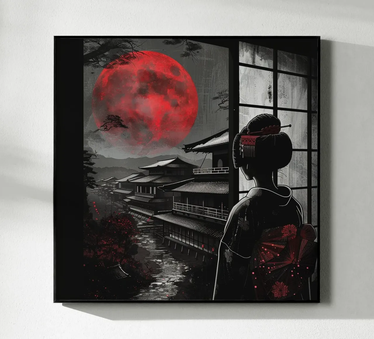 Giappone oscuro plexiglass da pixel