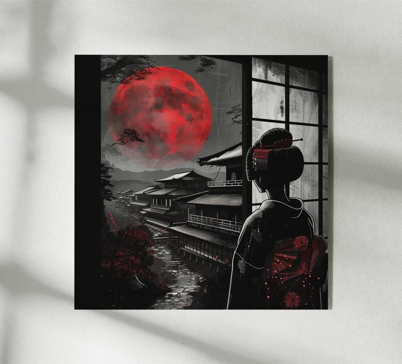 Giappone oscuro plexiglass da pixel