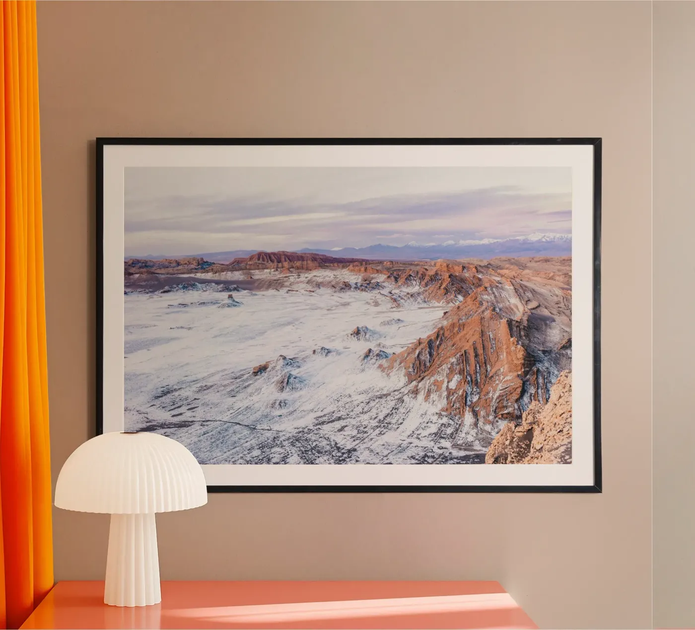 snow landscape poster da juli