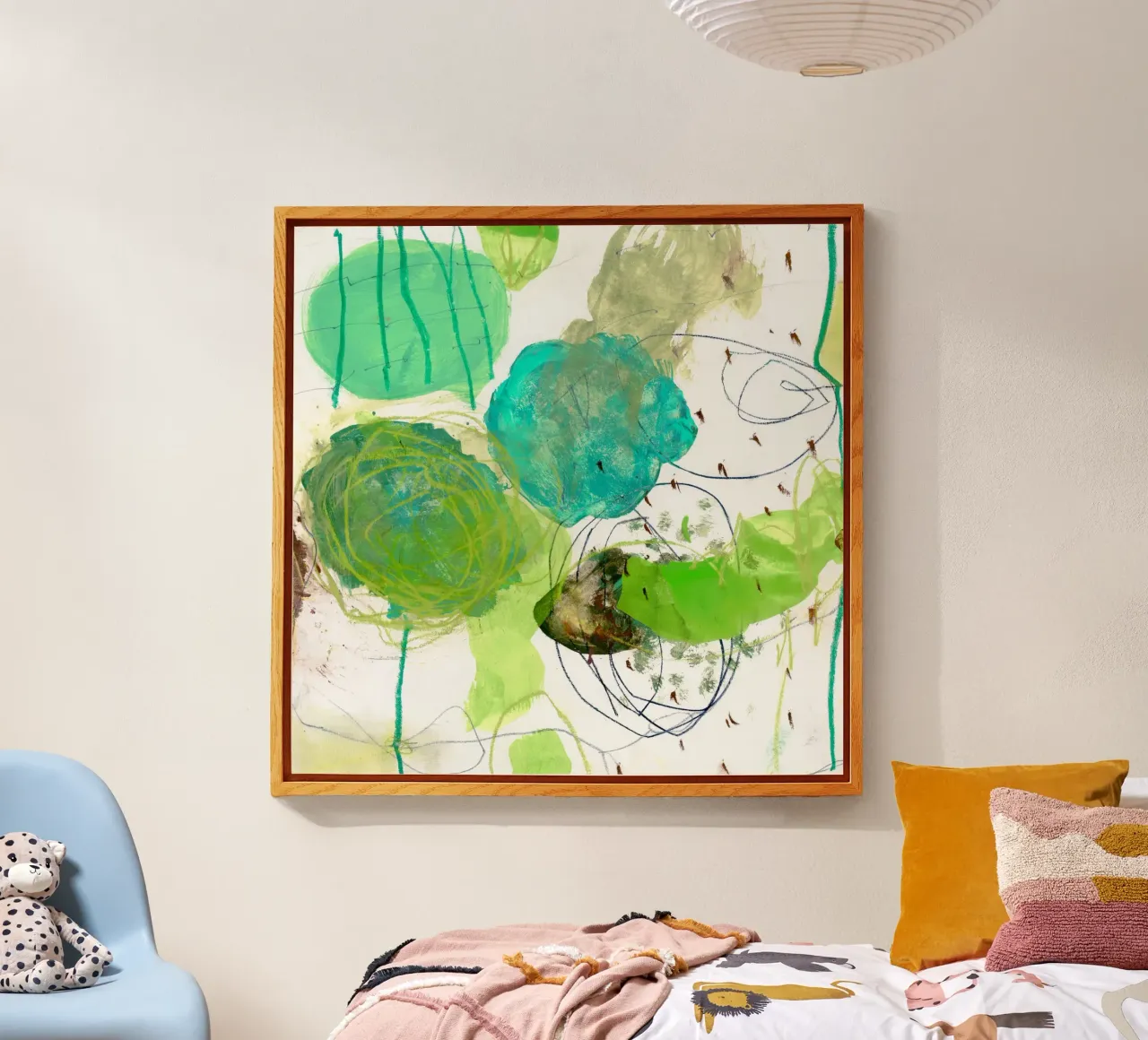 color study 2 plexiglas de IRIS LEHNHARDT FINE ART