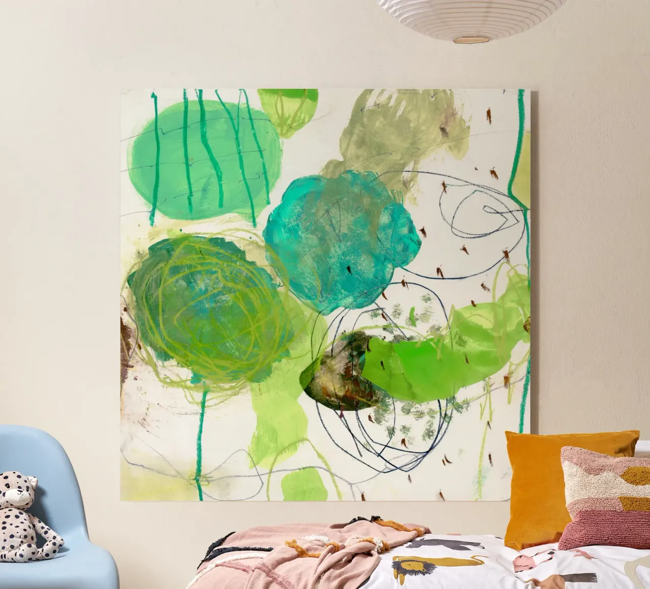 color study 2 plexiglas de IRIS LEHNHARDT FINE ART