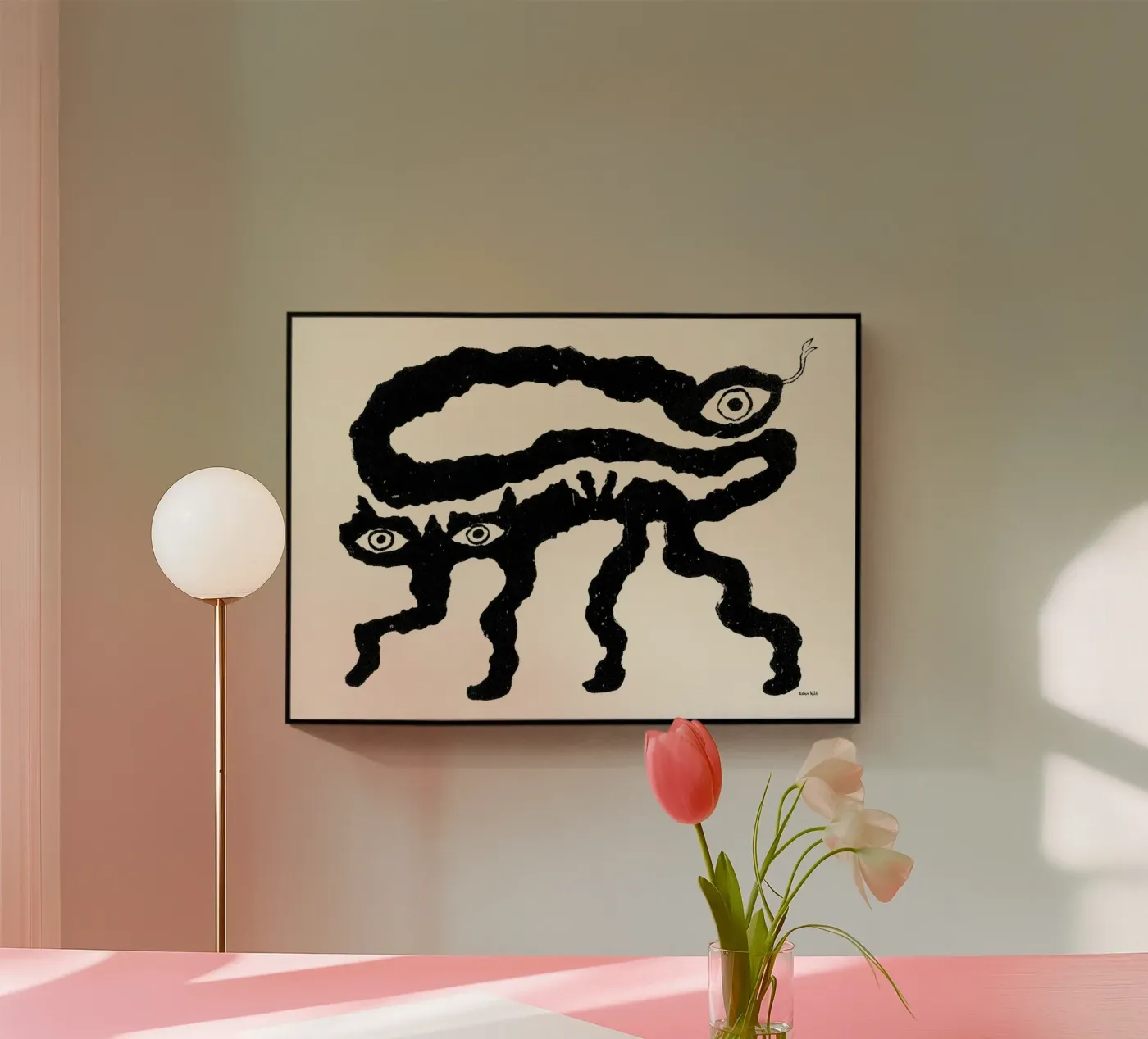 I Am Animals Acryl-Glas von Eden Kalif