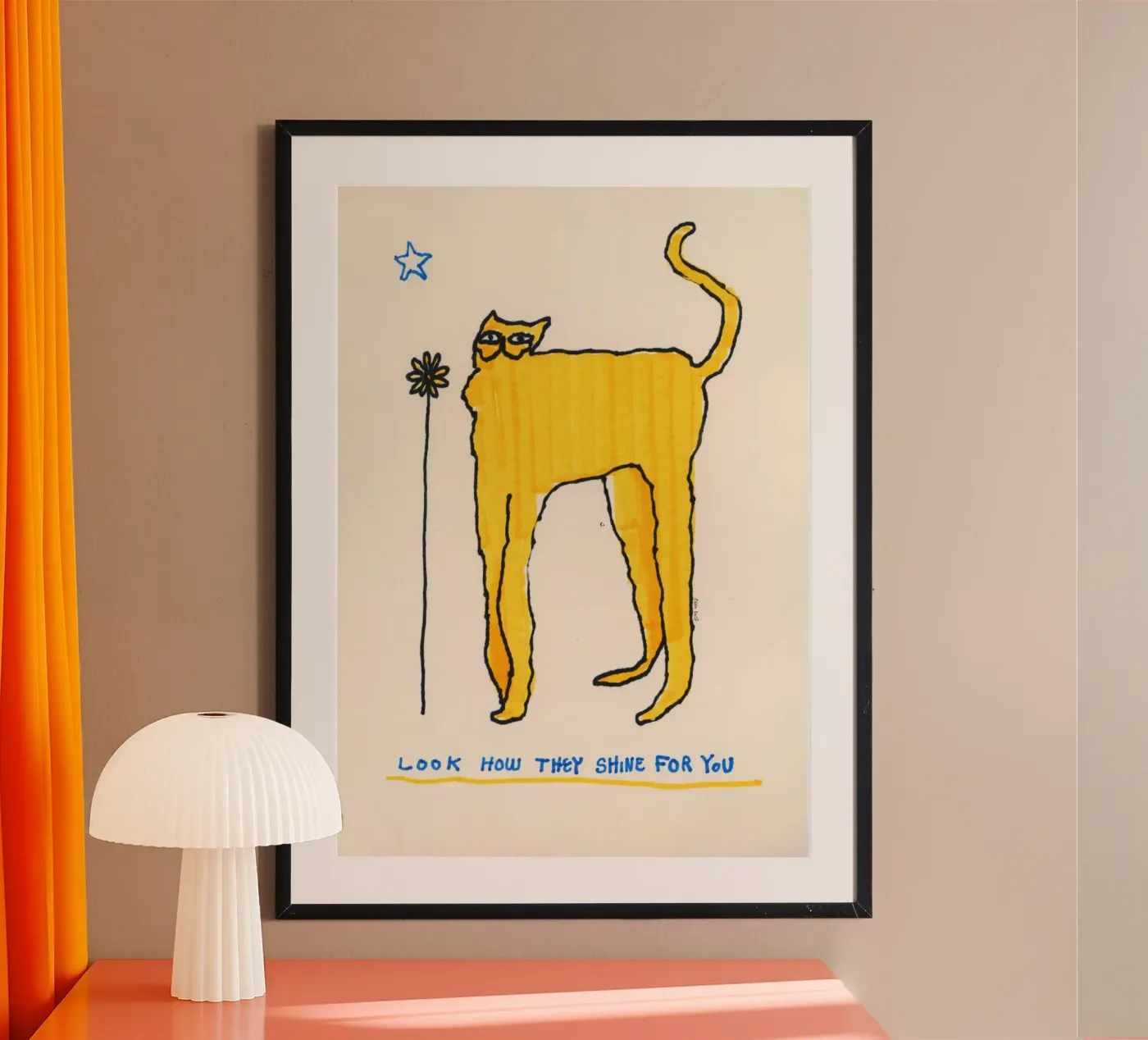 Look How They Shine For You Poster von Eden Kalif