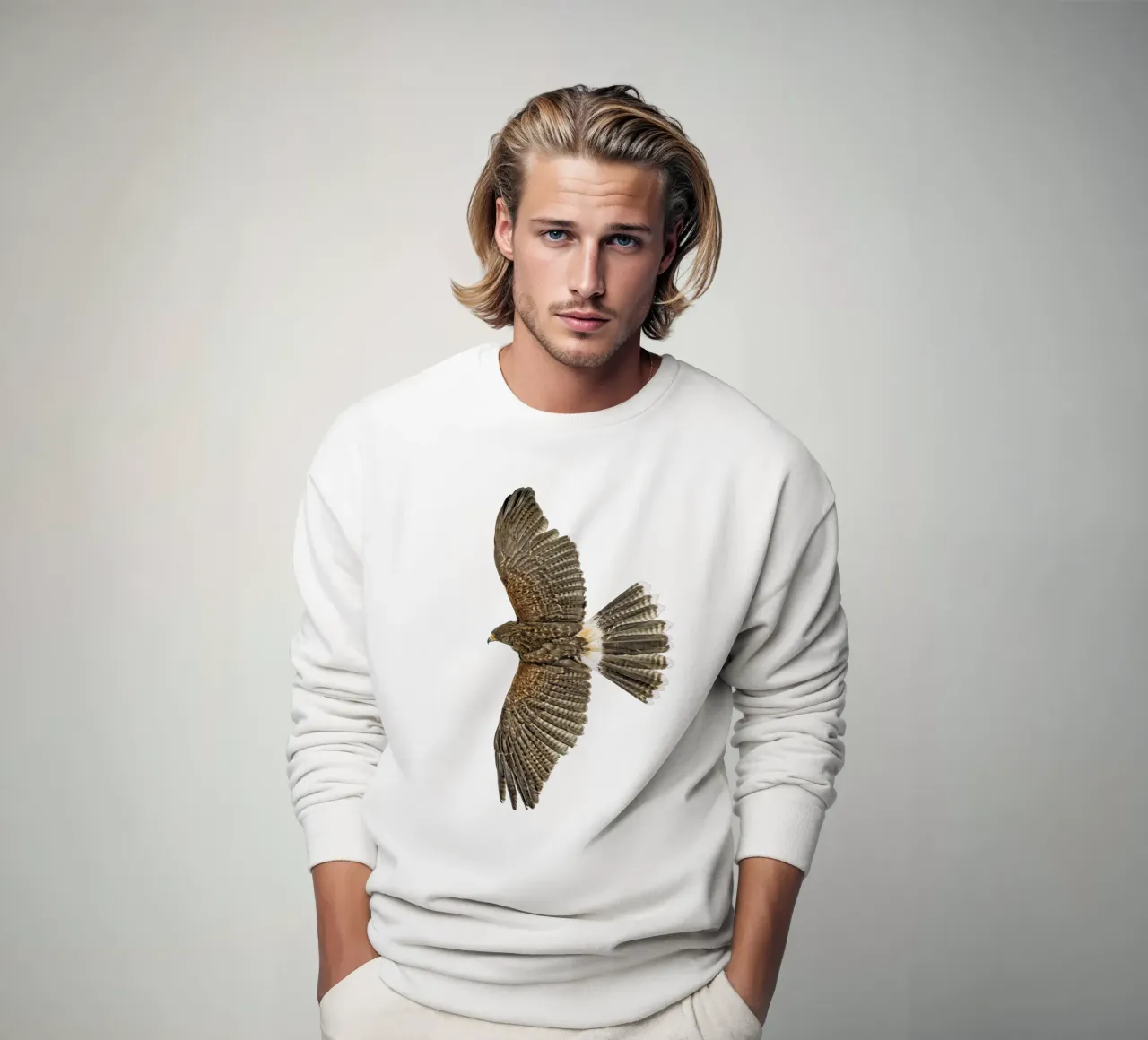 Soaring Eagle felpa da Curious Collections by Marielle Leenders