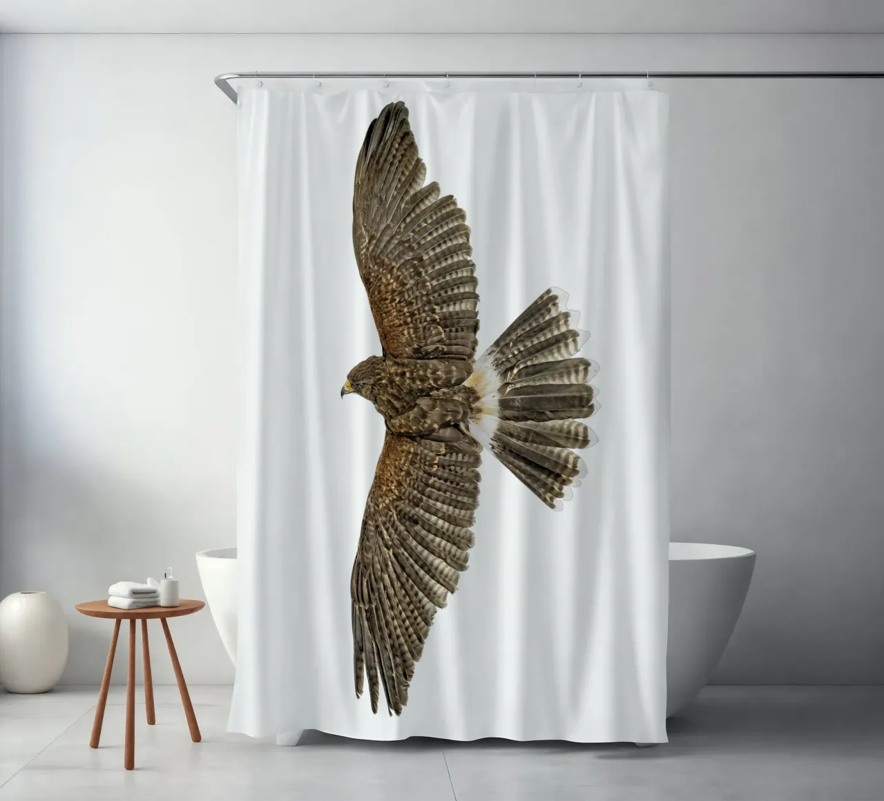 Seeadler Duschvorhang von Curious Collections by Marielle Leenders