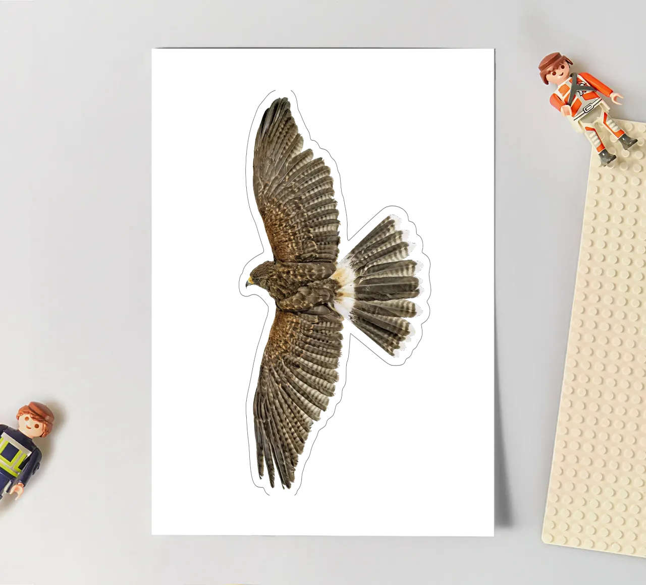 Soaring Eagle sticker sheet by Curious Collections by Marielle Leenders