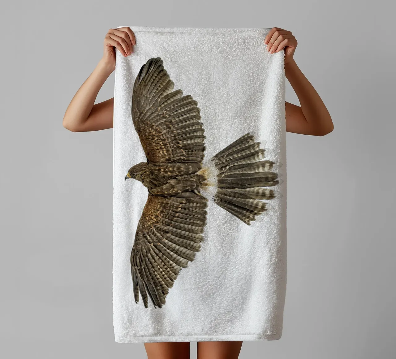 Soaring Eagle towel by Curious Collections by Marielle Leenders