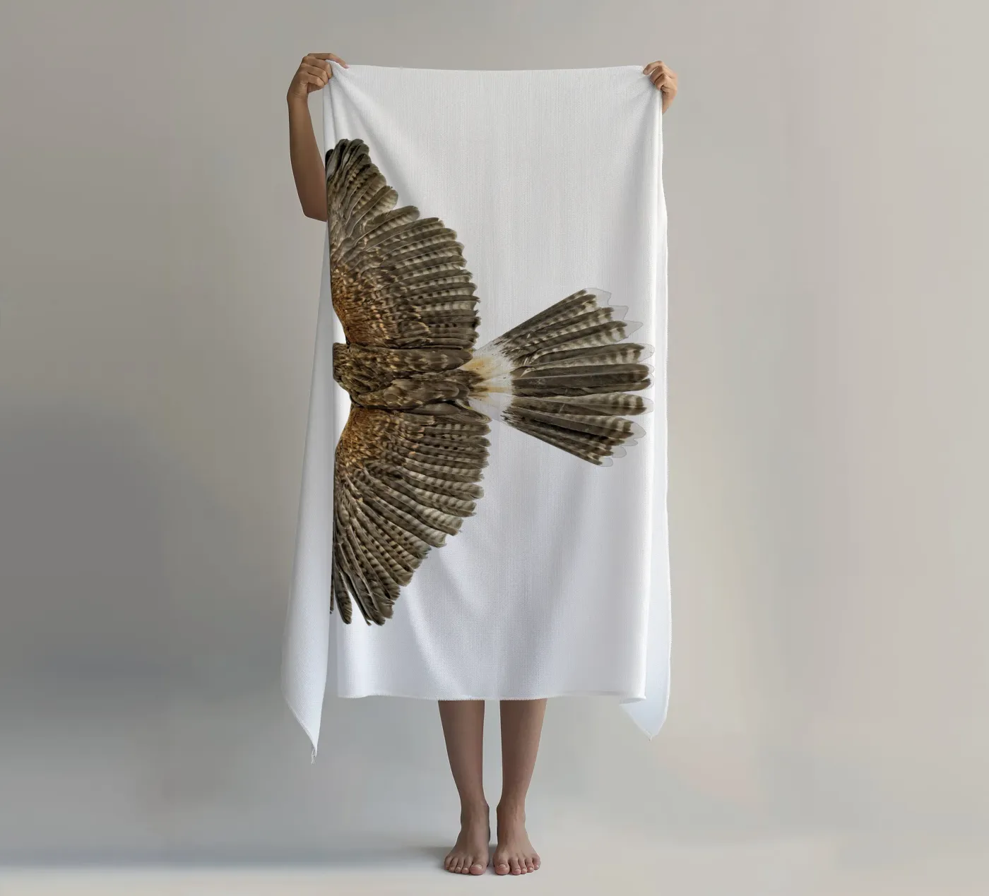 Aigle royal serviette de plage de Curious Collections by Marielle Leenders