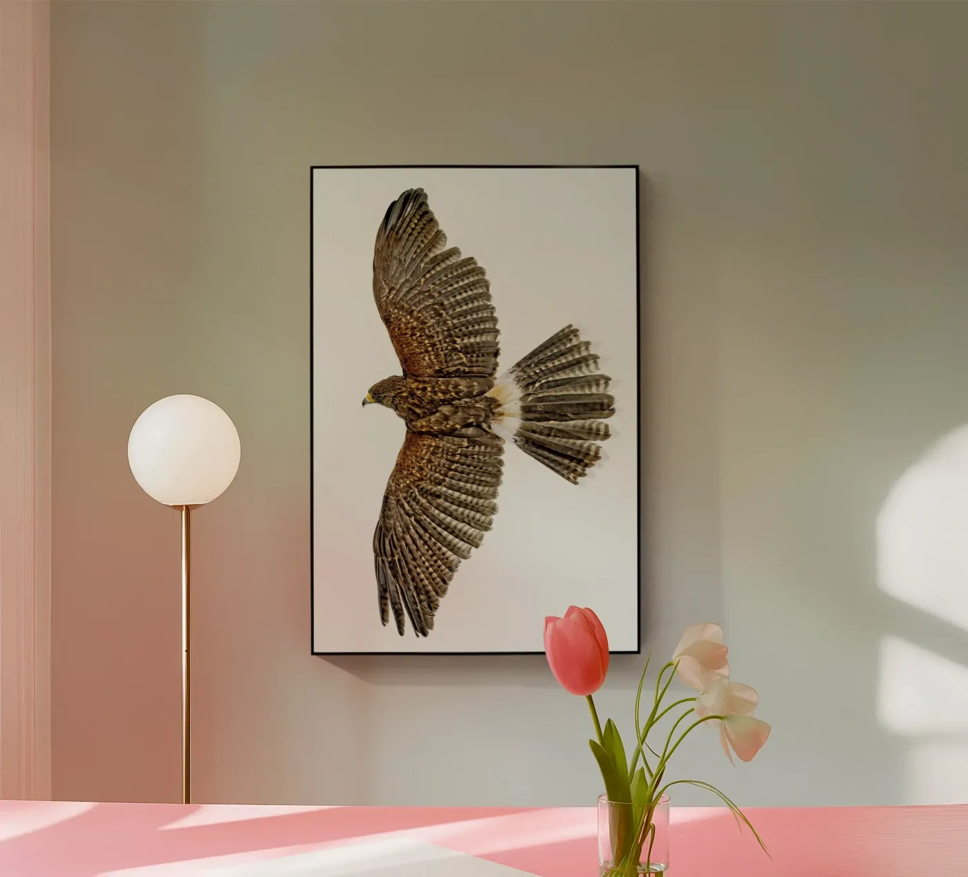 Aquila in volo plexiglass da Curious Collections by Marielle Leenders