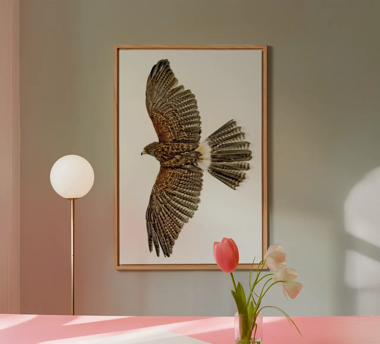 Soaring Eagle forex plate by Curious Collections by Marielle Leenders