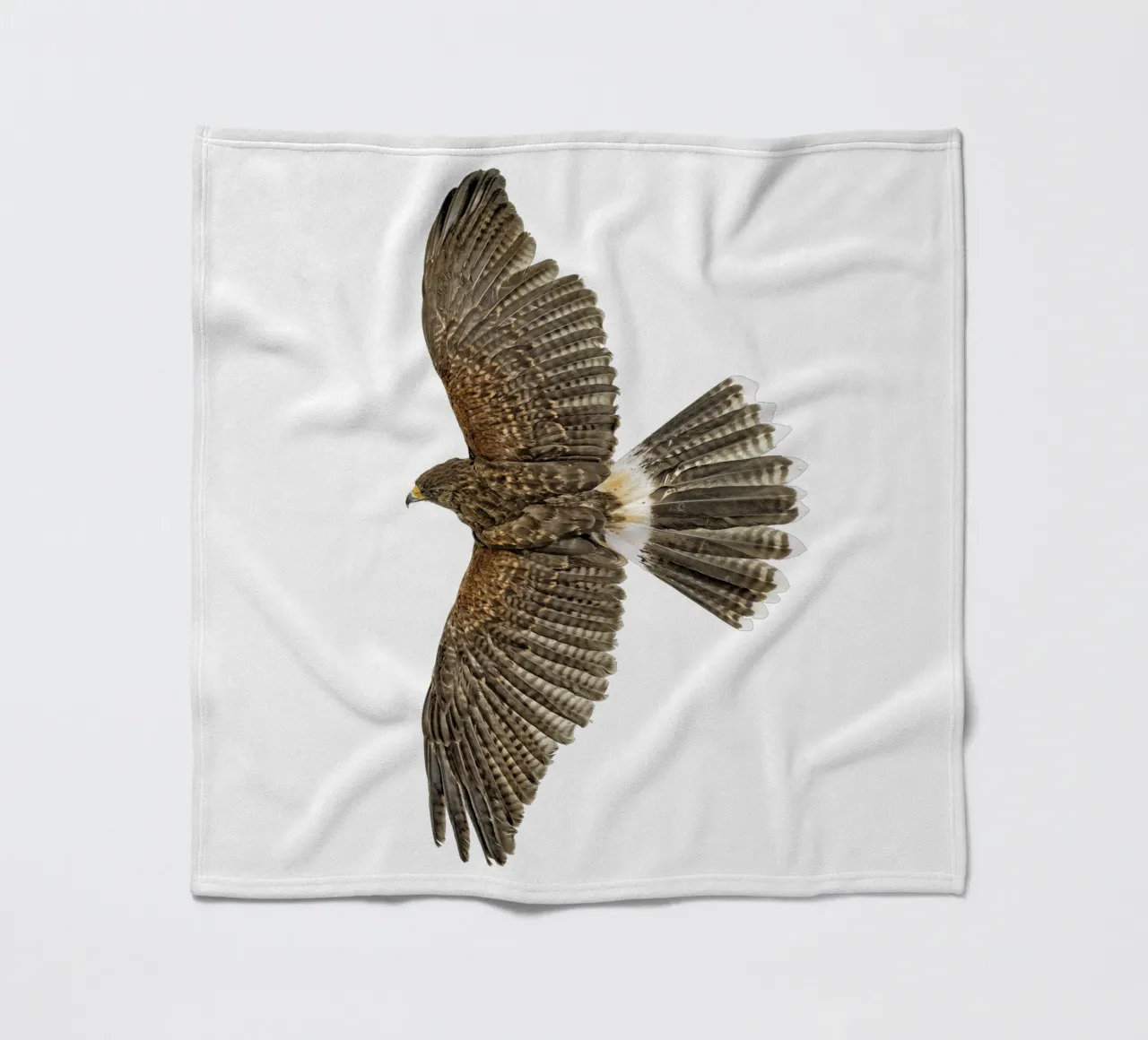 Zwevende adelaar fleecedeken van Curious Collections by Marielle Leenders