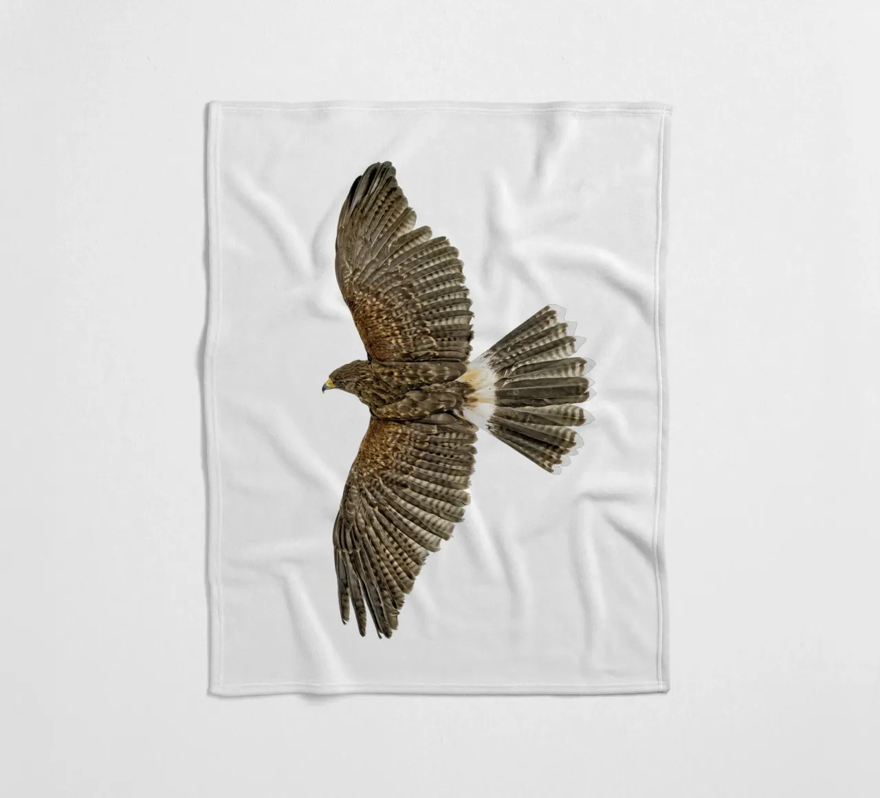 Zwevende adelaar fleecedeken van Curious Collections by Marielle Leenders