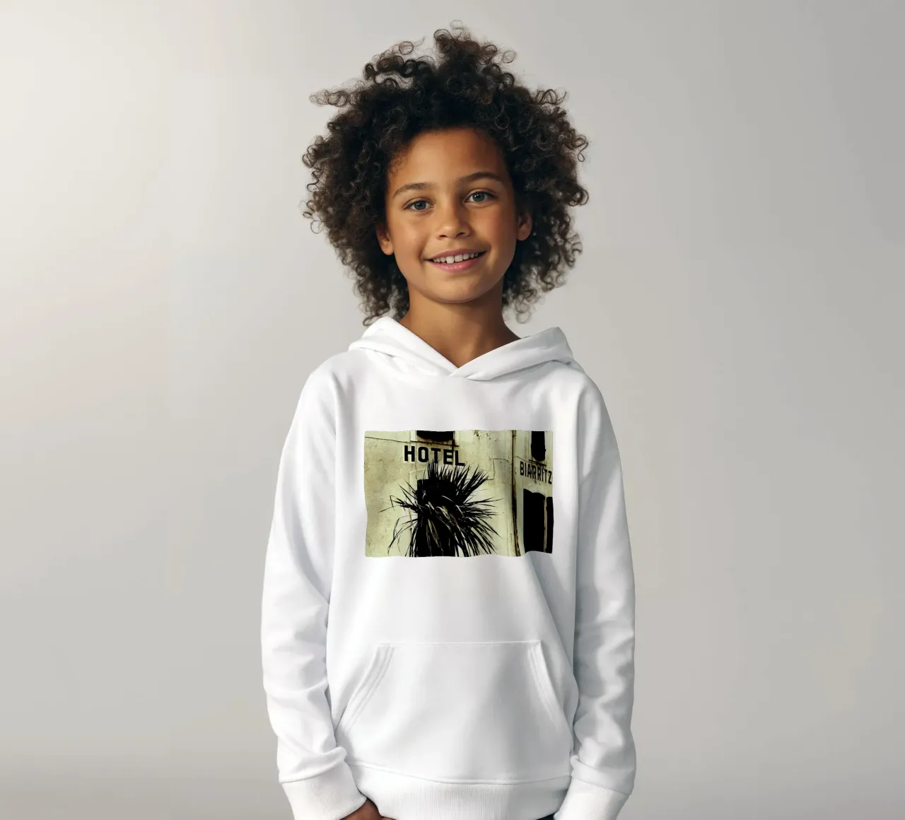 Fragile felpa bambino con cappuccio da Sophie Etchart