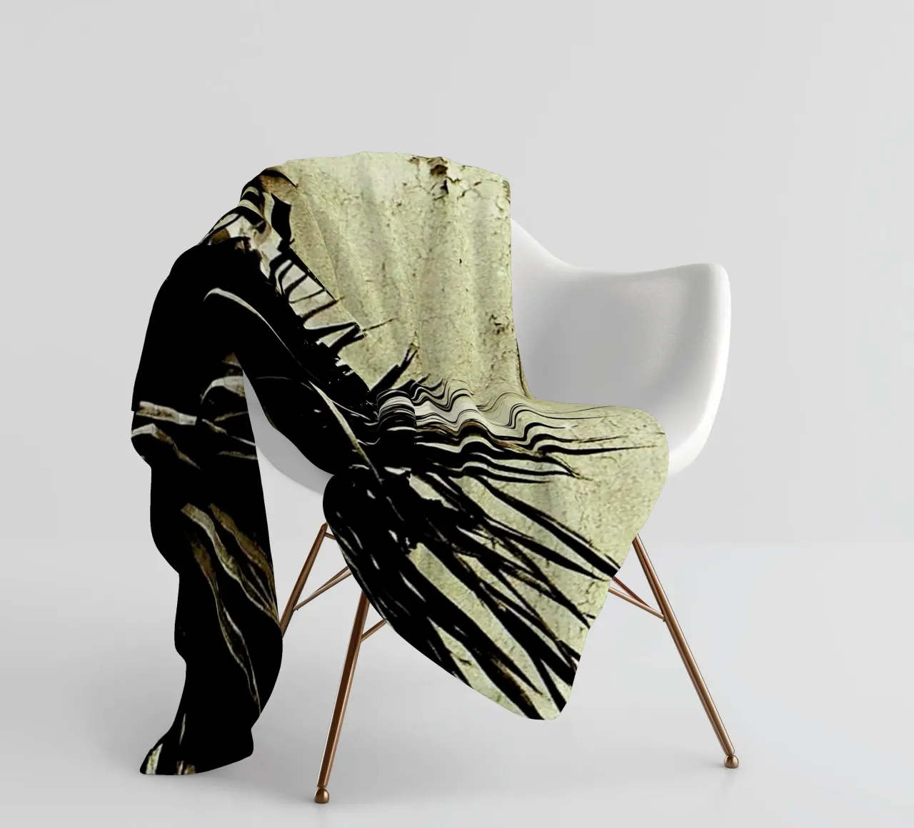 Fragile coperta in pile da Sophie Etchart