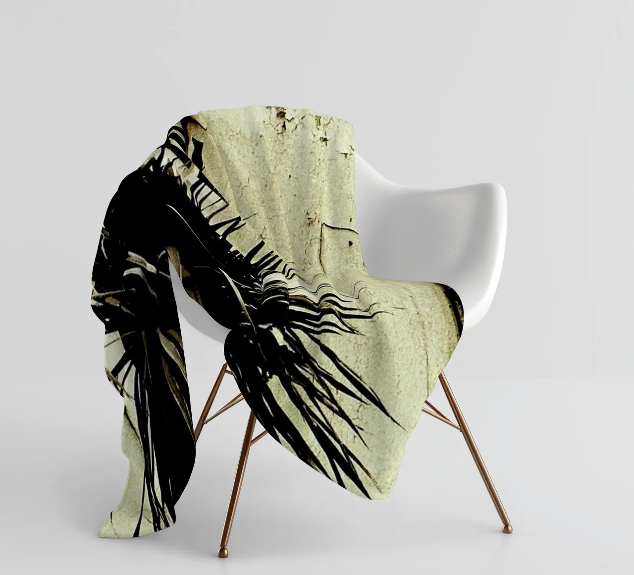 Fragile coperta in pile da Sophie Etchart