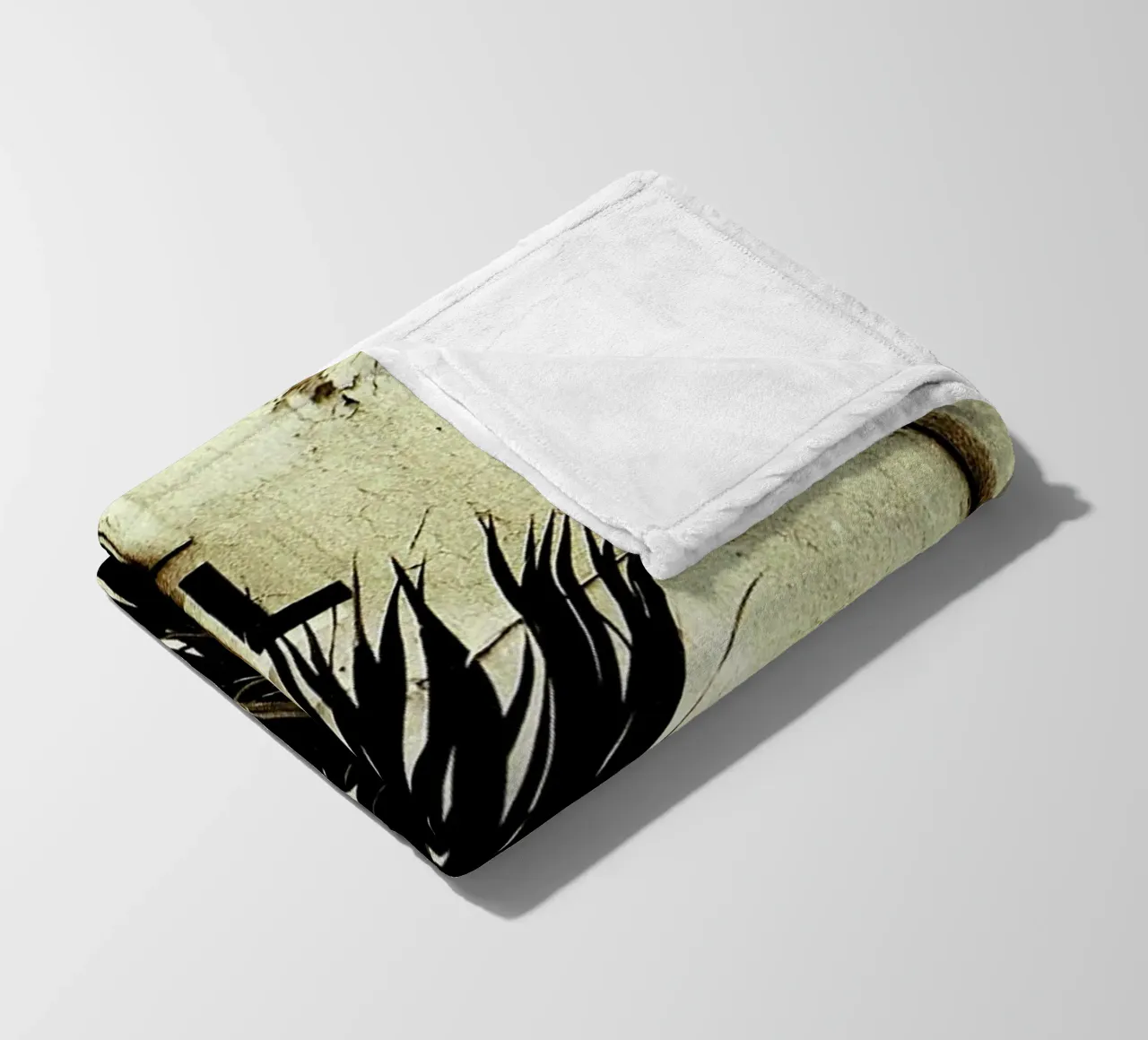 Fragile coperta in pile da Sophie Etchart