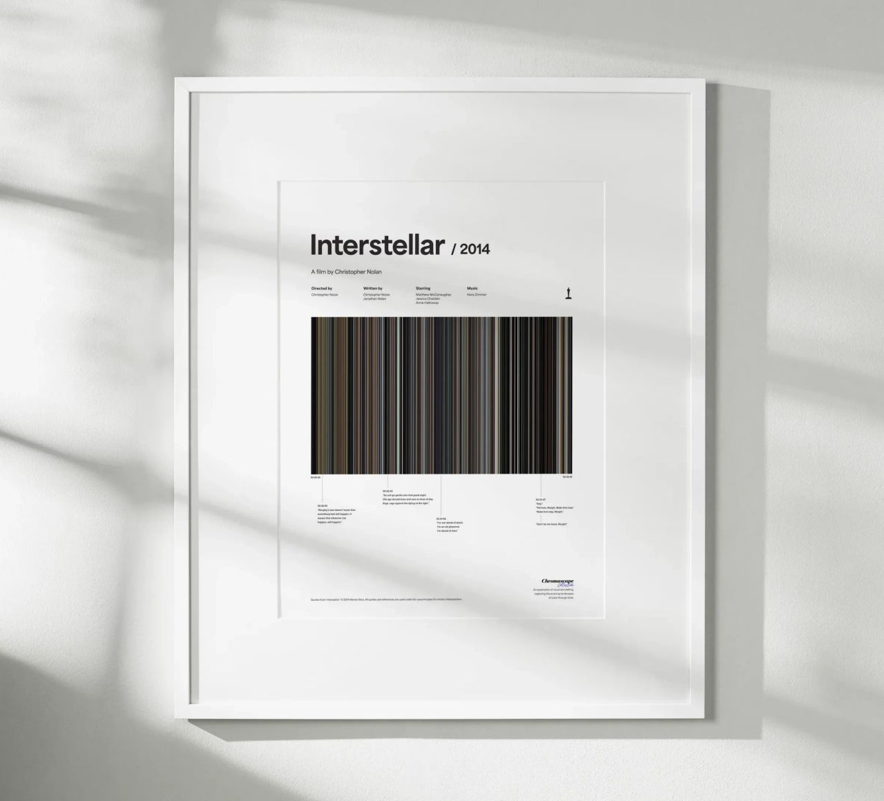 Interstellar (Chromascape) poster de Made by TAKA