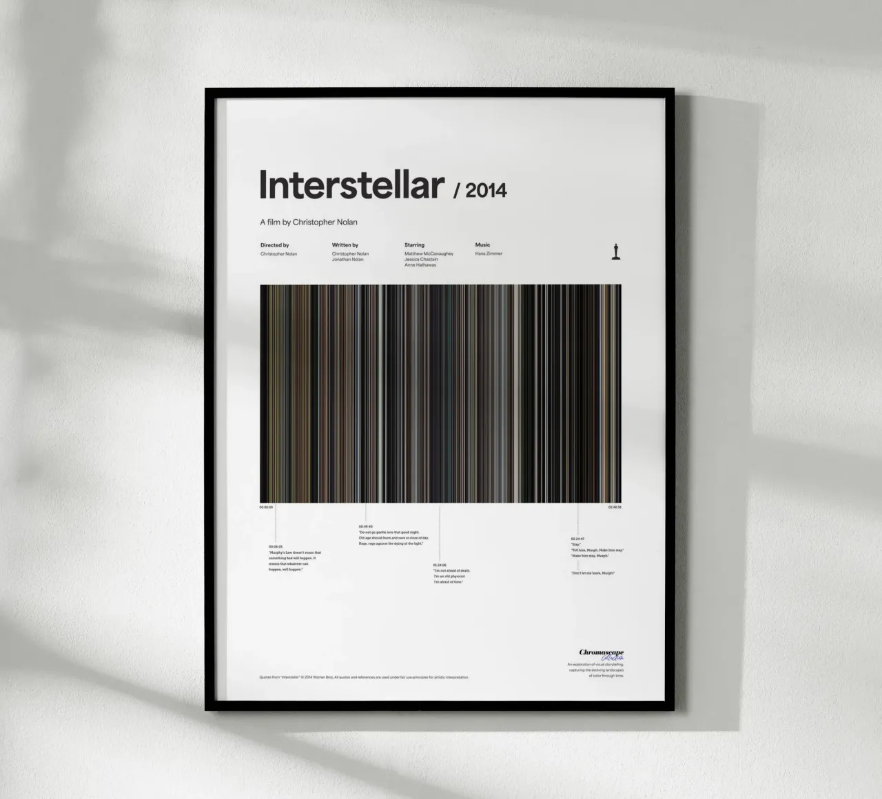 Interstellar (Chromascape) poster da Made by TAKA