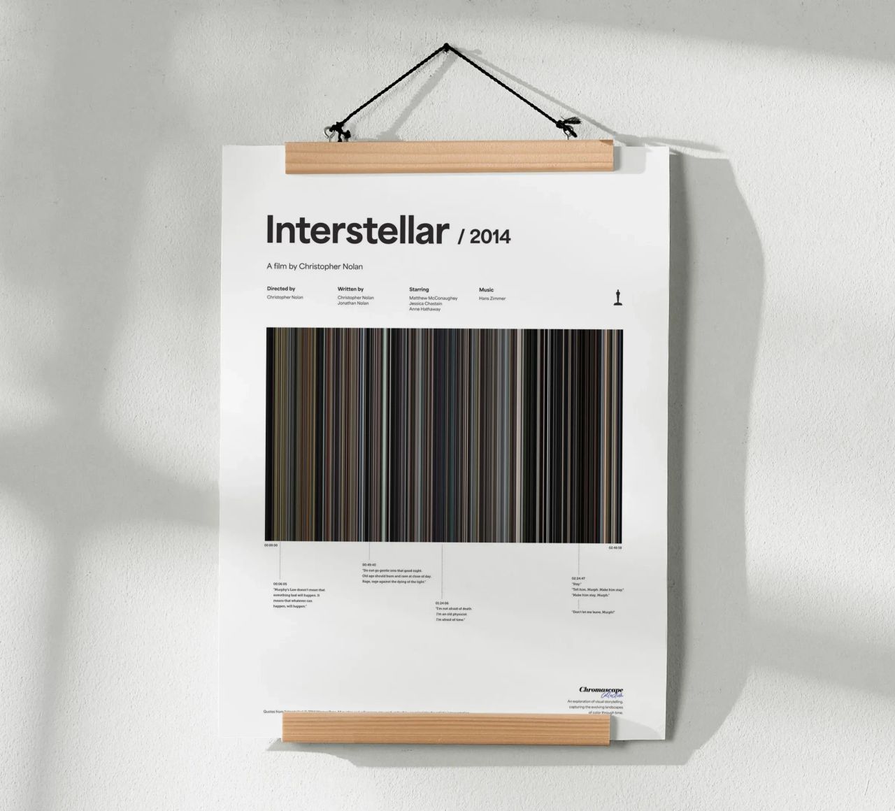 Interstellar (Chromascape) poster de Made by TAKA