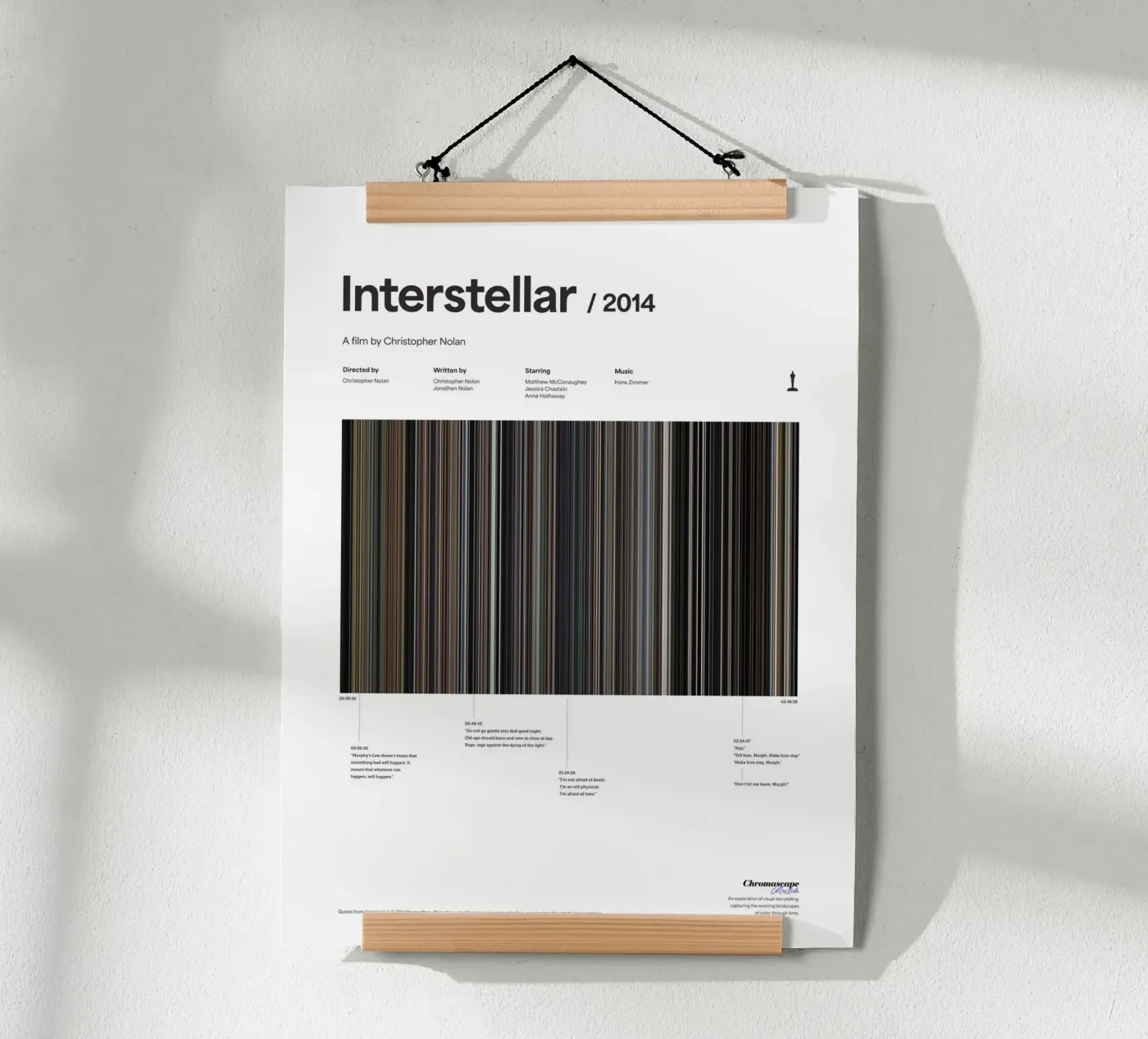 Interstellar (Chromascape) poster by Made by TAKA