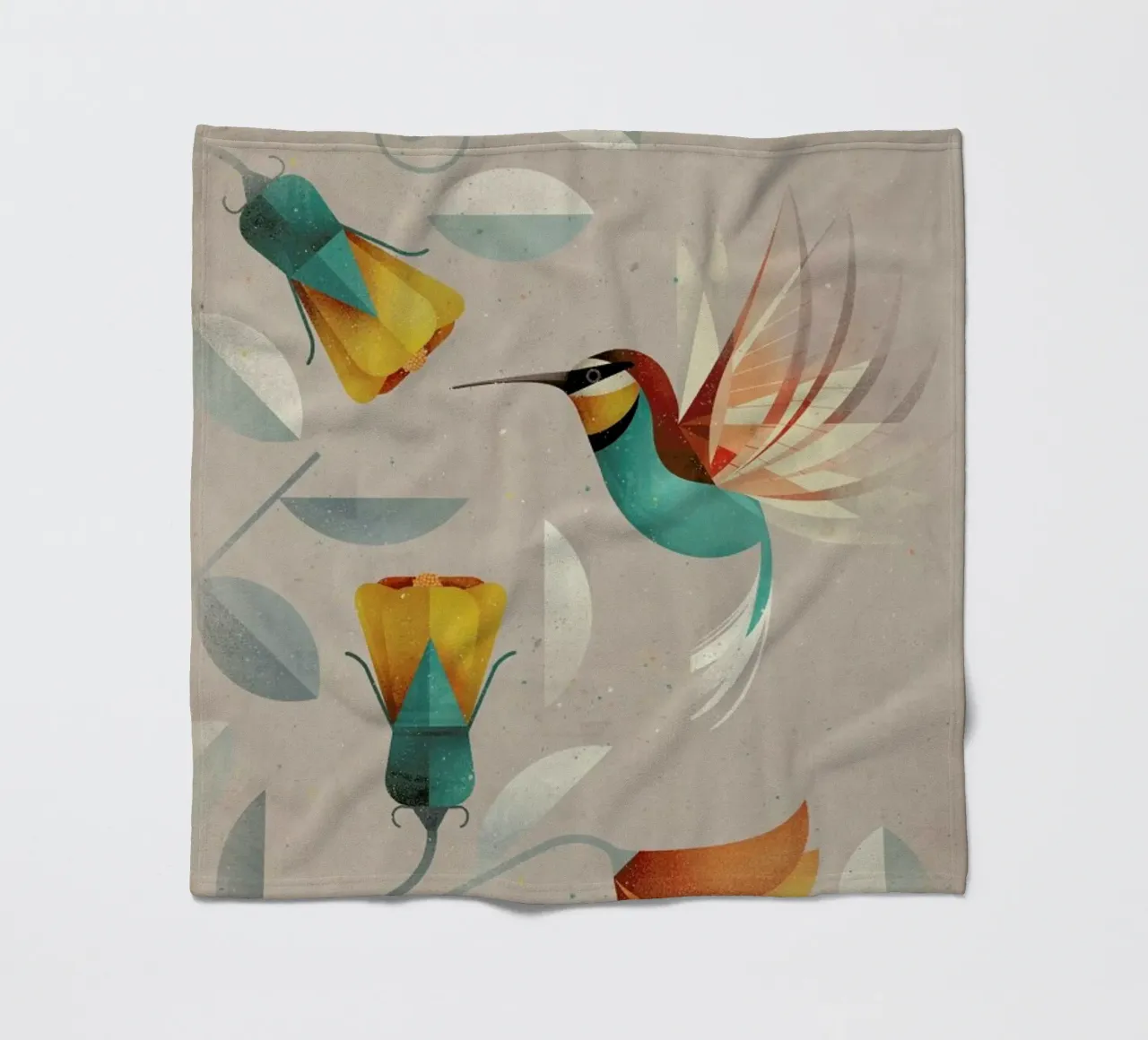 Kolibri coperta in pile da Dieter Braun