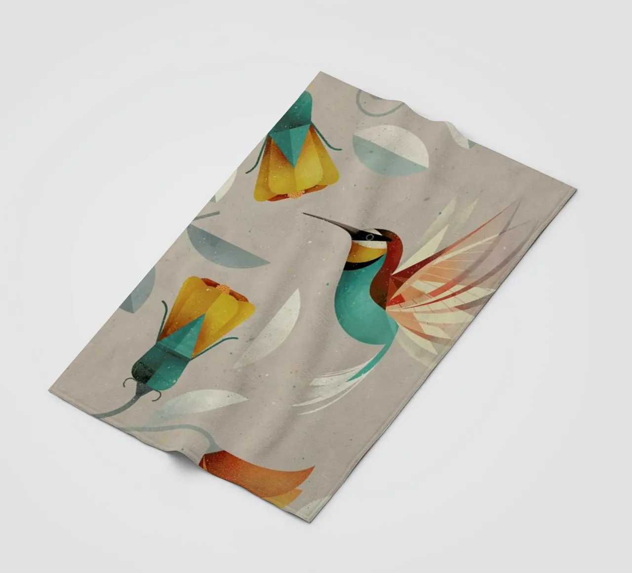 Kolibri coperta in pile da Dieter Braun