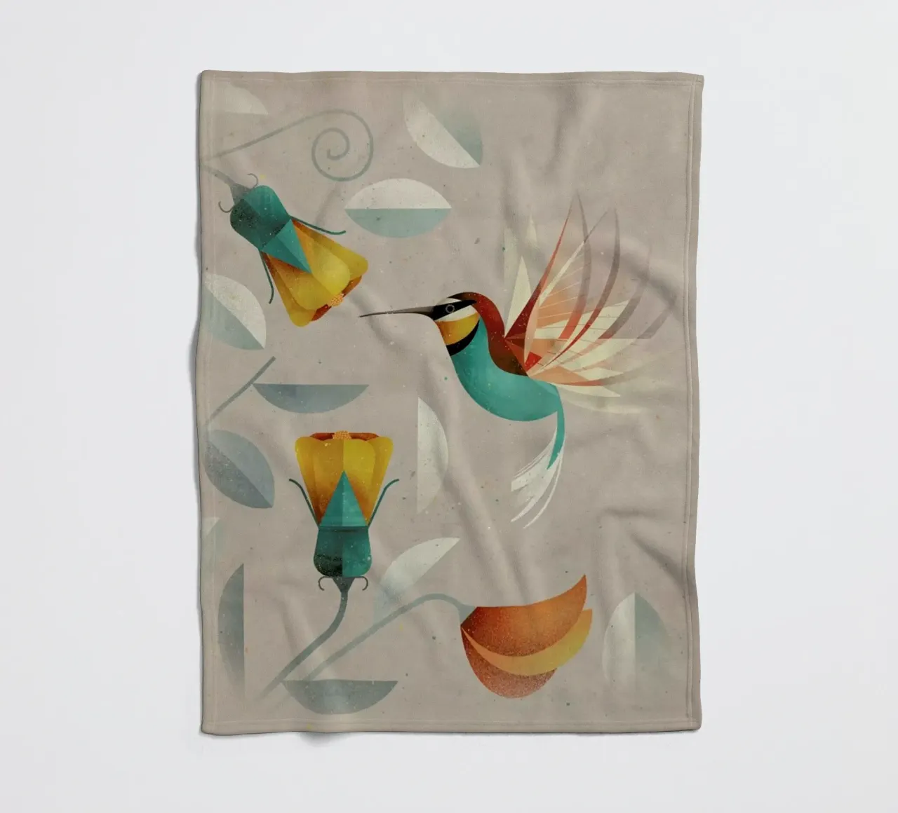 Kolibri coperta in pile da Dieter Braun