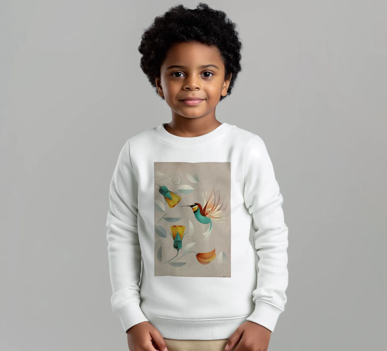 Kolibri felpa bambino da Dieter Braun