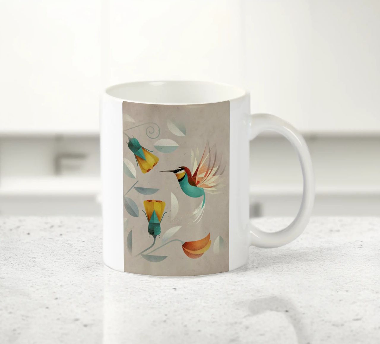 Kolibri tazza in ceramica da Dieter Braun