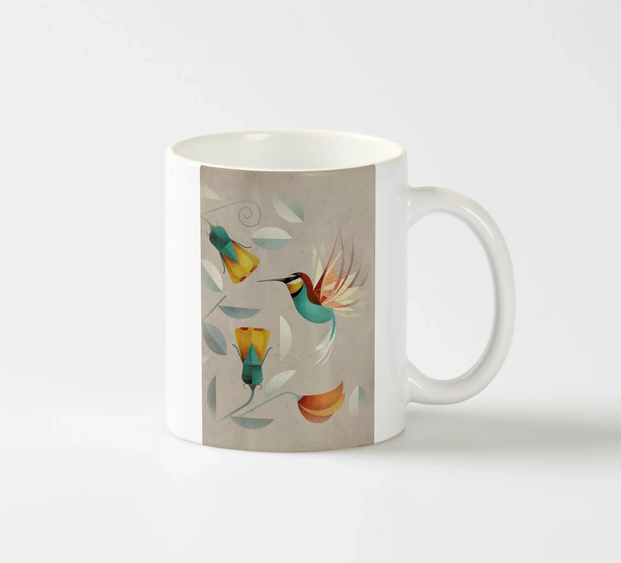 Kolibri tazza in ceramica da Dieter Braun