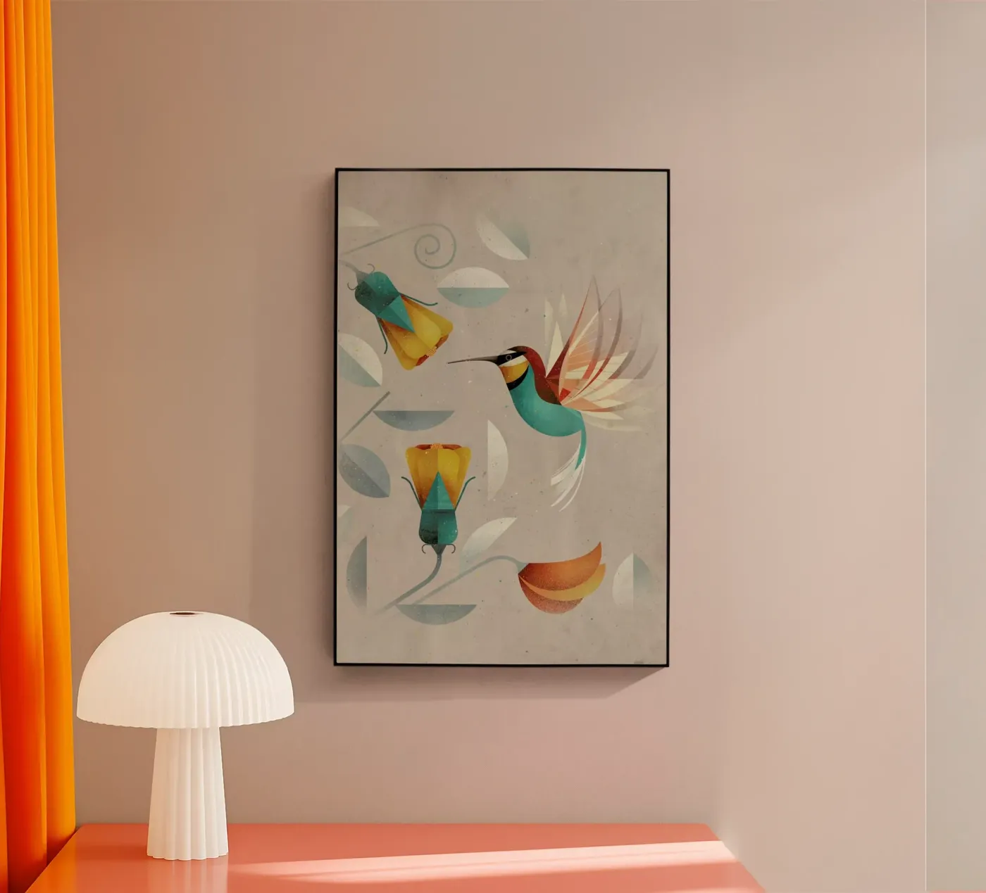 Kolibri plexiglass da Dieter Braun