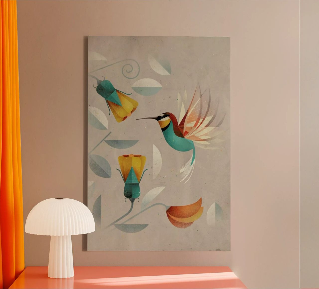 Kolibri canvas by Dieter Braun
