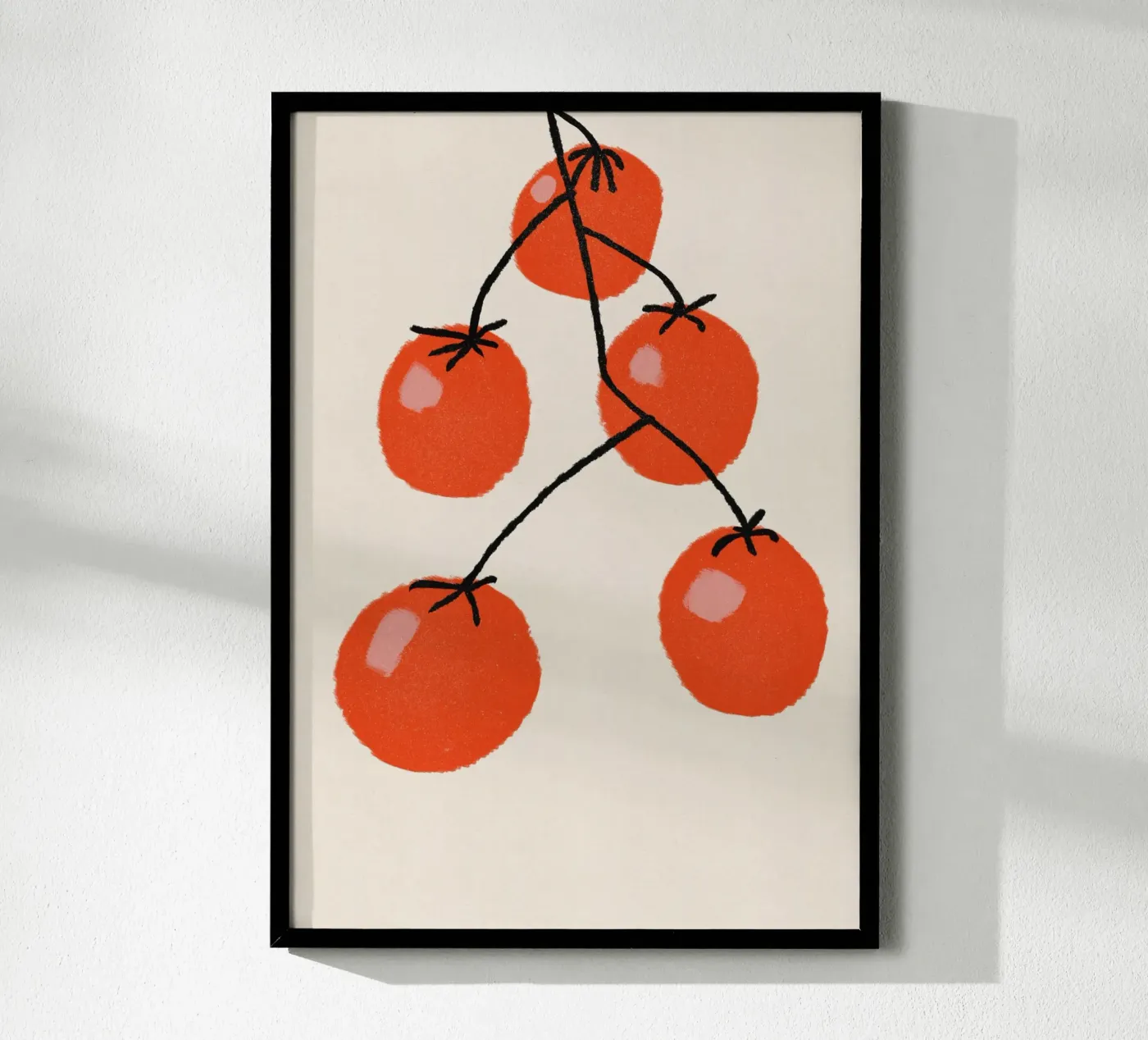 Fresh Tomato Vine Poster von Nicolas