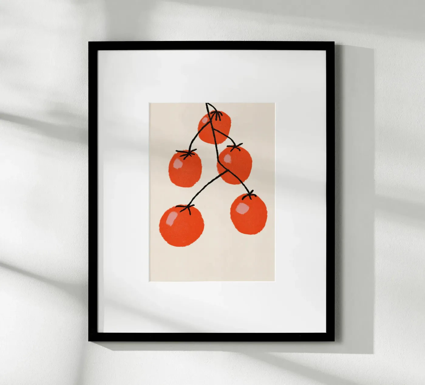 Fresh Tomato Vine Poster von Nicolas