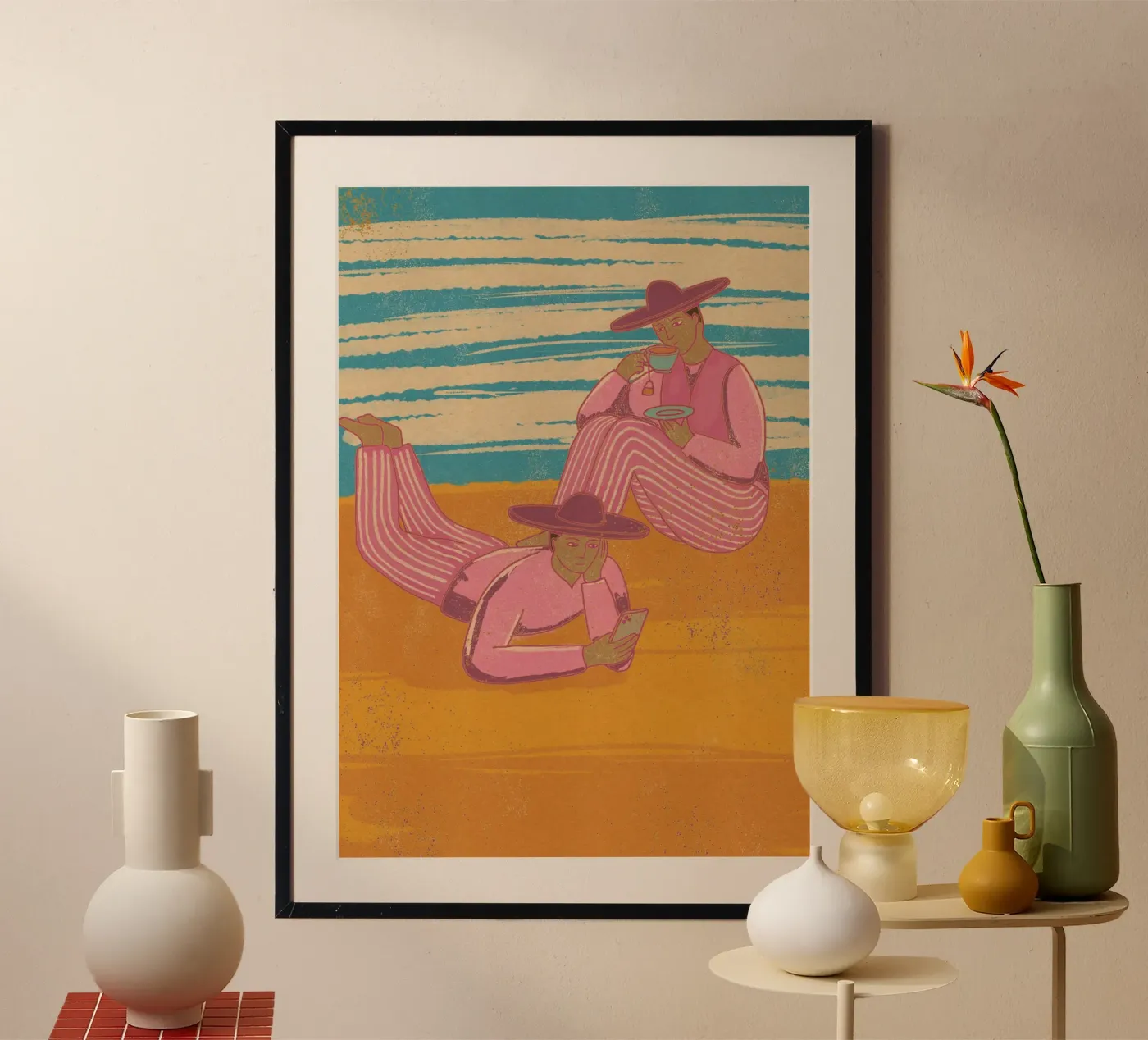 Tea Time and Chill poster da Nicolas