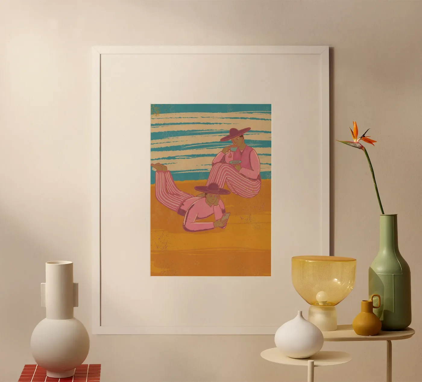 Tea Time and Chill poster da Nicolas