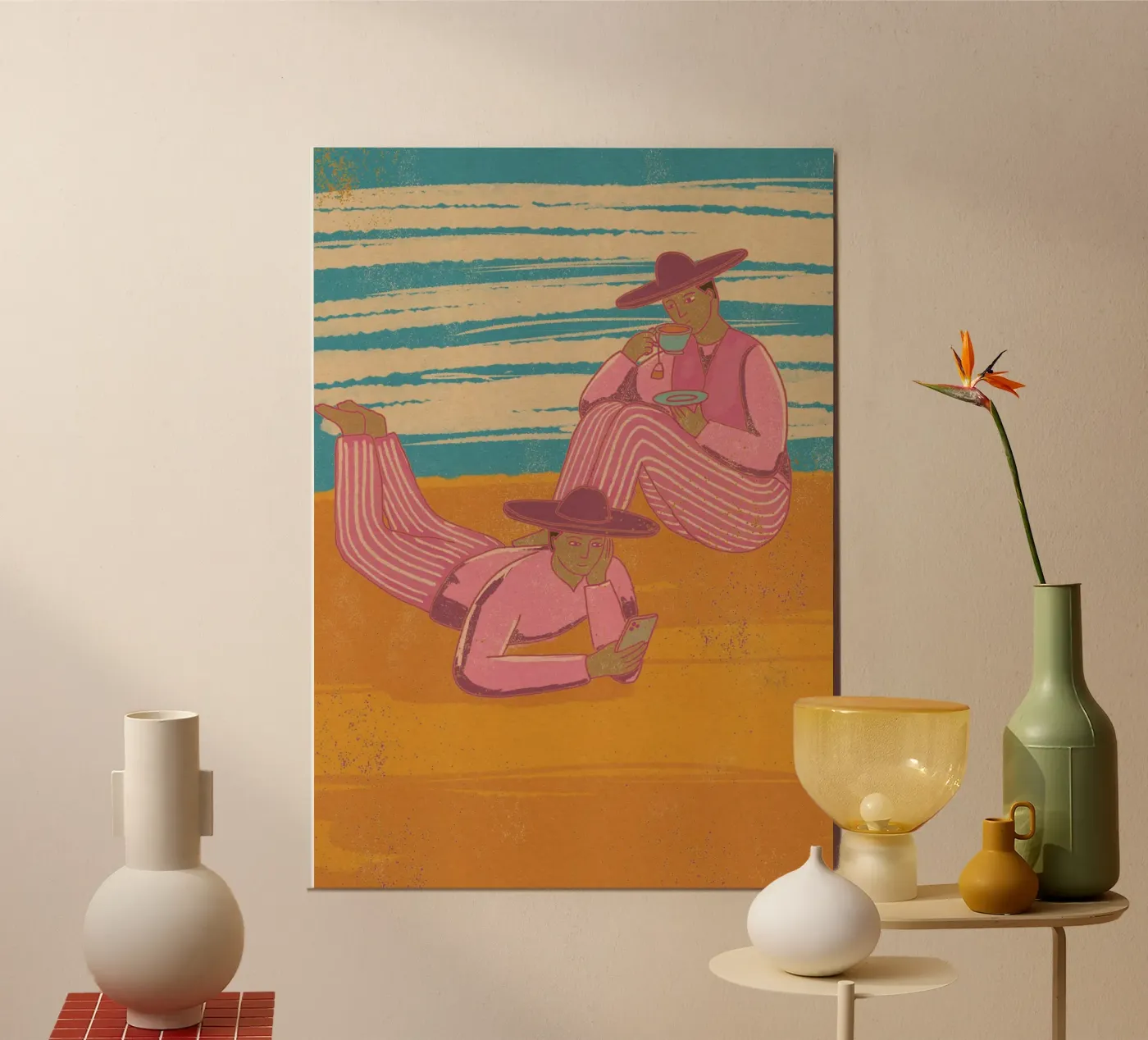Tea Time and Chill poster da Nicolas
