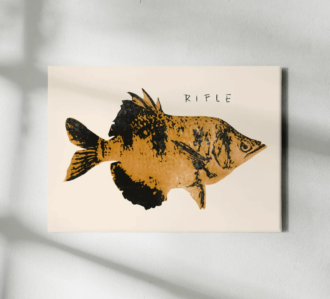Rustic Patterned Fish toile de Josephin Hermsdorf