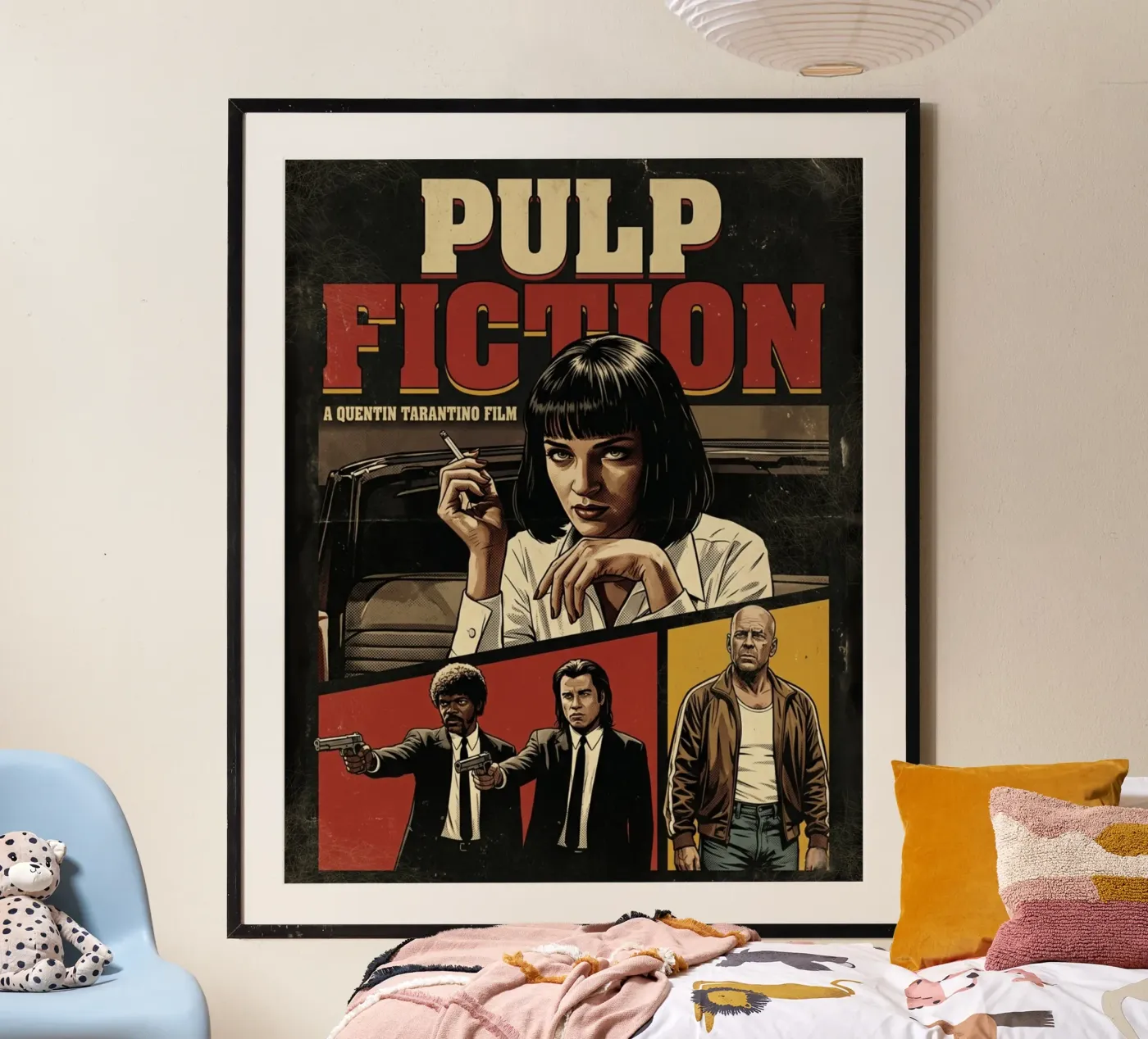 Pulp Fiction poster da Darah Juang