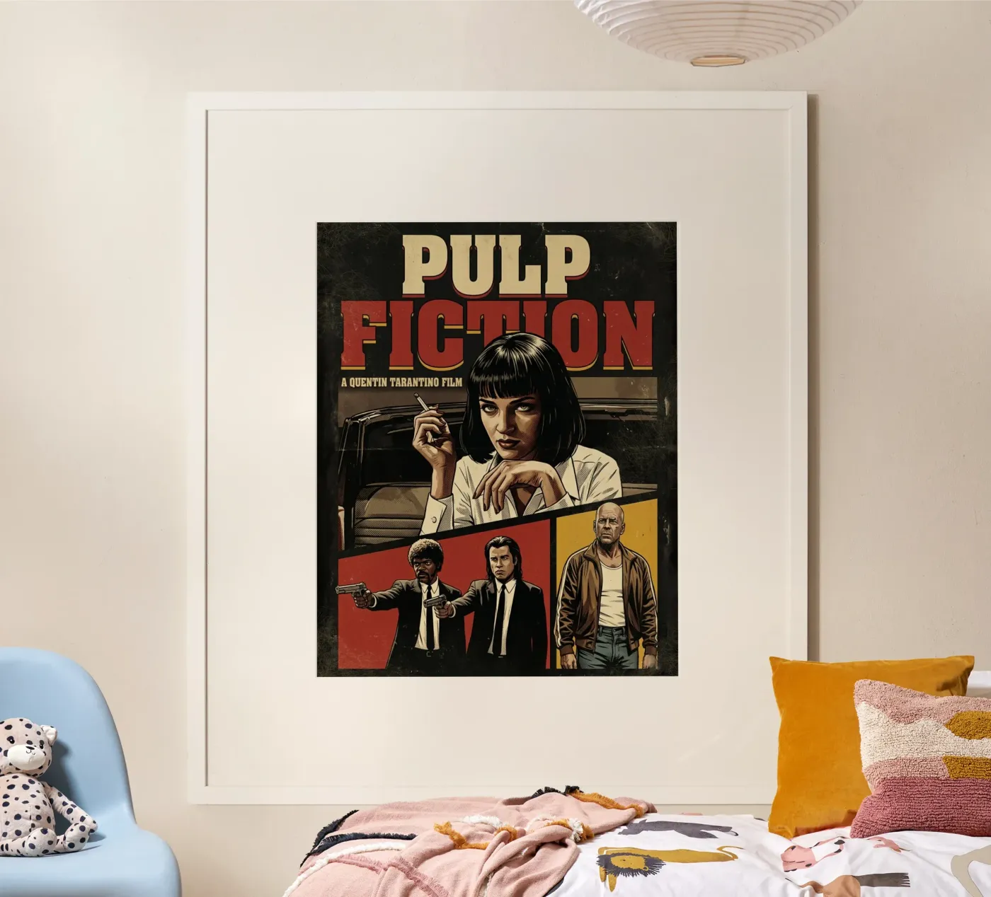 Pulp Fiction poster da Darah Juang