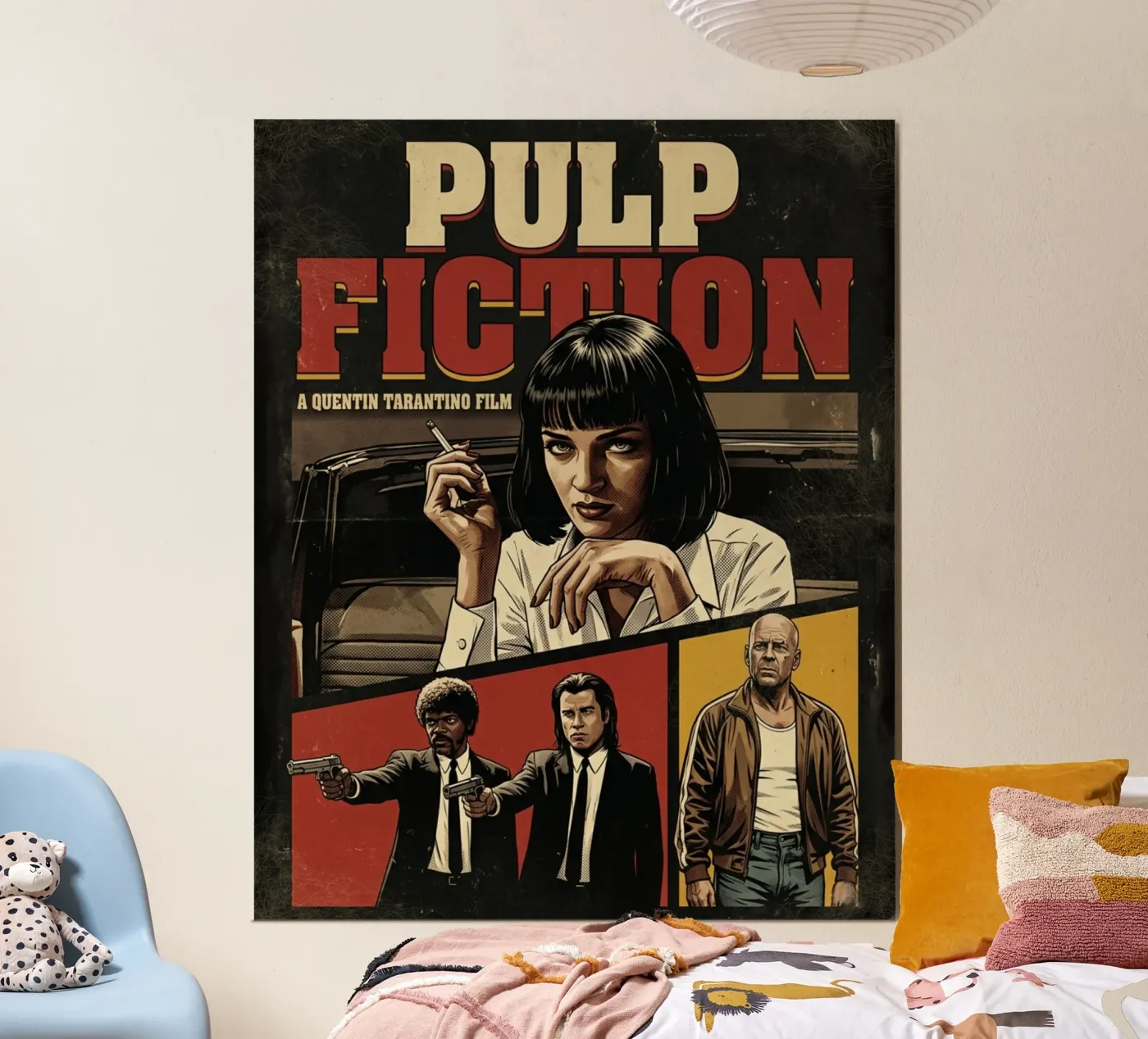 Pulp Fiction poster da Darah Juang