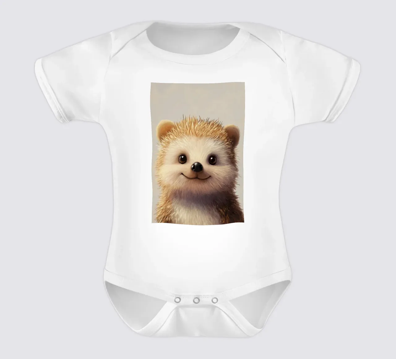 HeldIn #5: Igel Kurzarm Babybody von farbenhelden