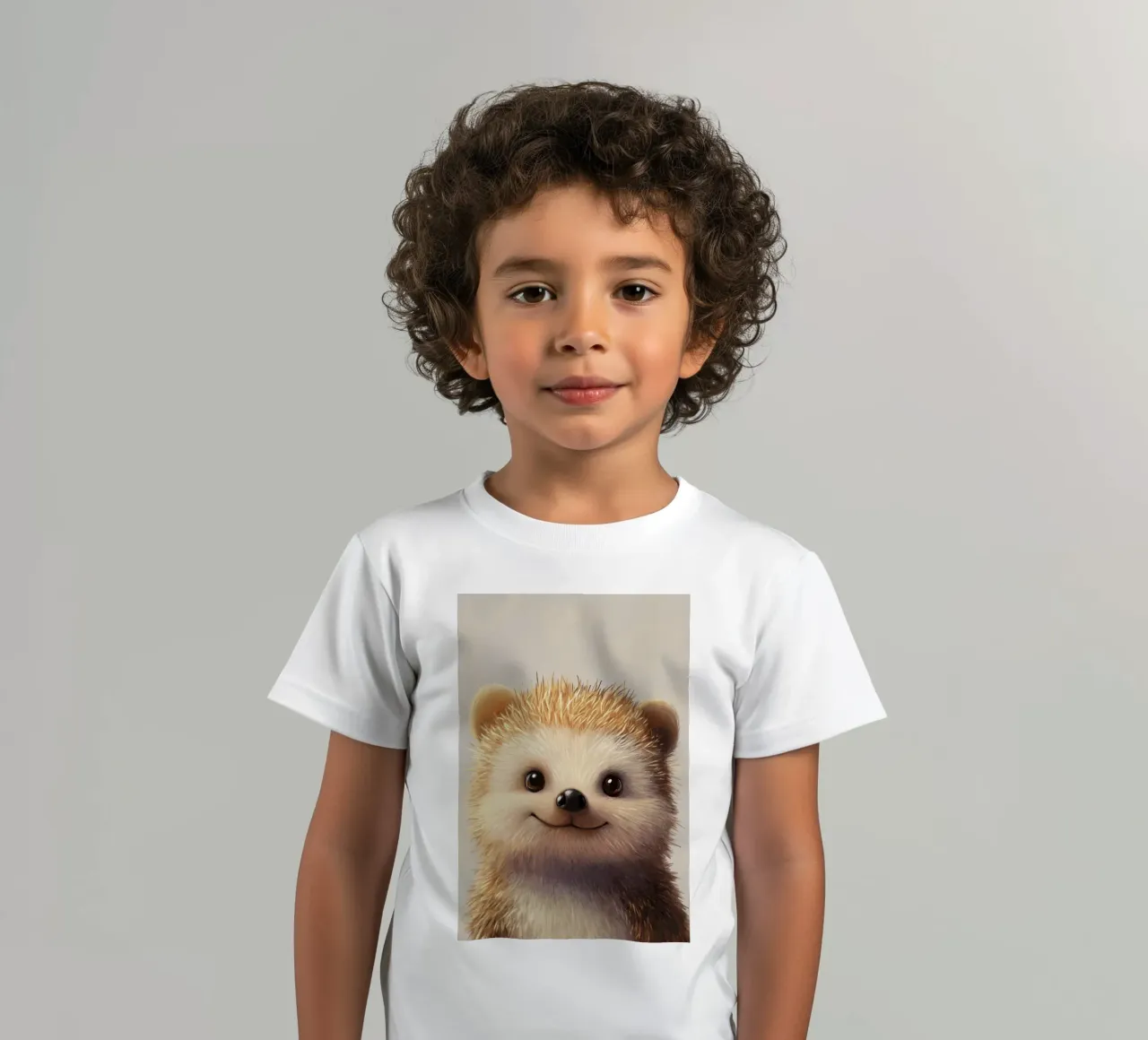 Hero #5: Hedgehog kids t-shirt by farbenhelden