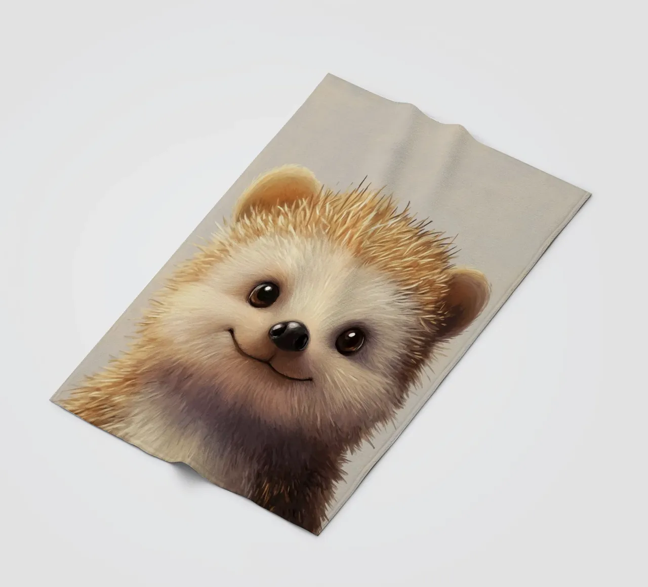 HeldIn #5: Igel Fleecedecke von farbenhelden