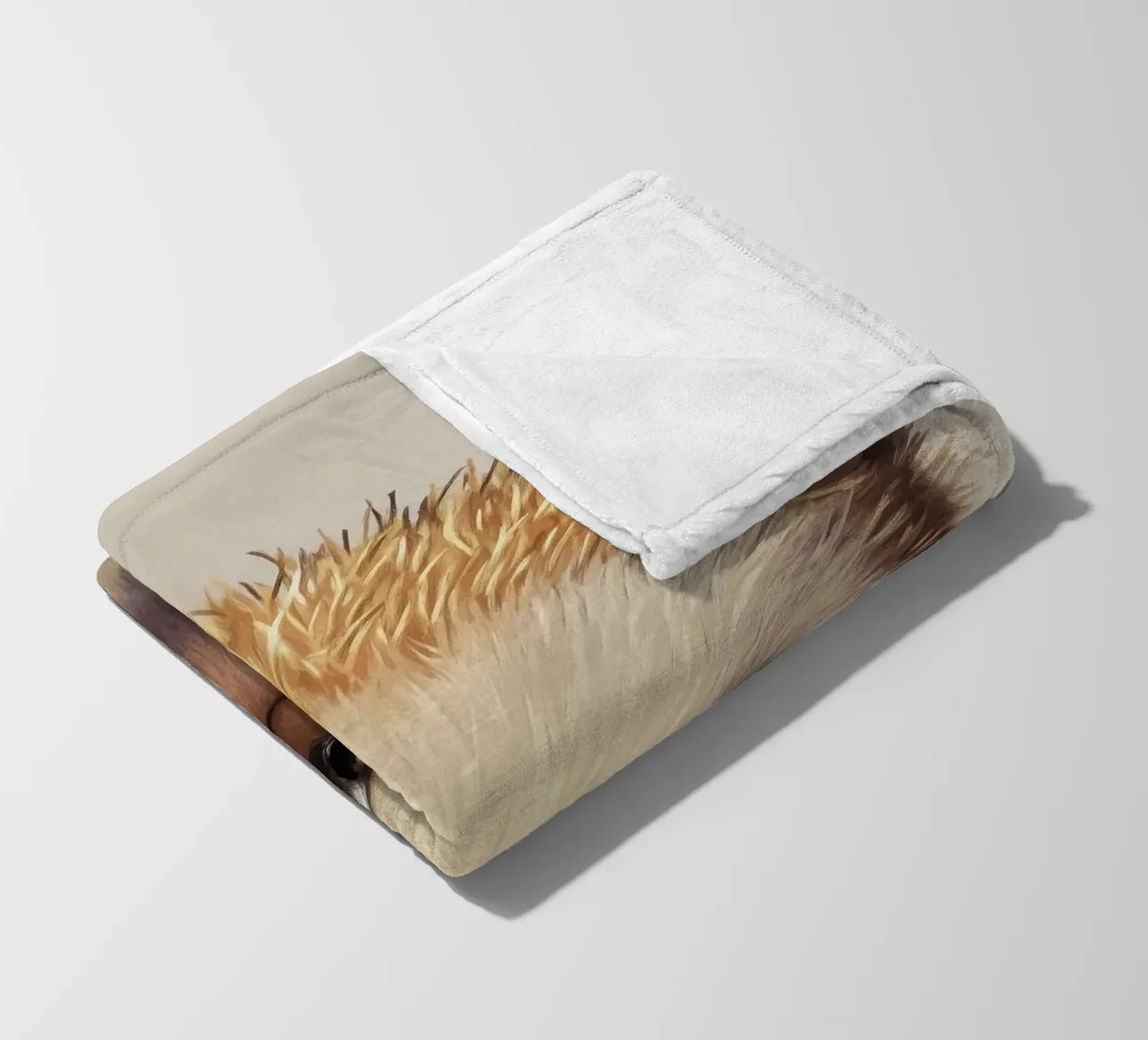 HeldIn #5: Igel Fleecedecke von farbenhelden